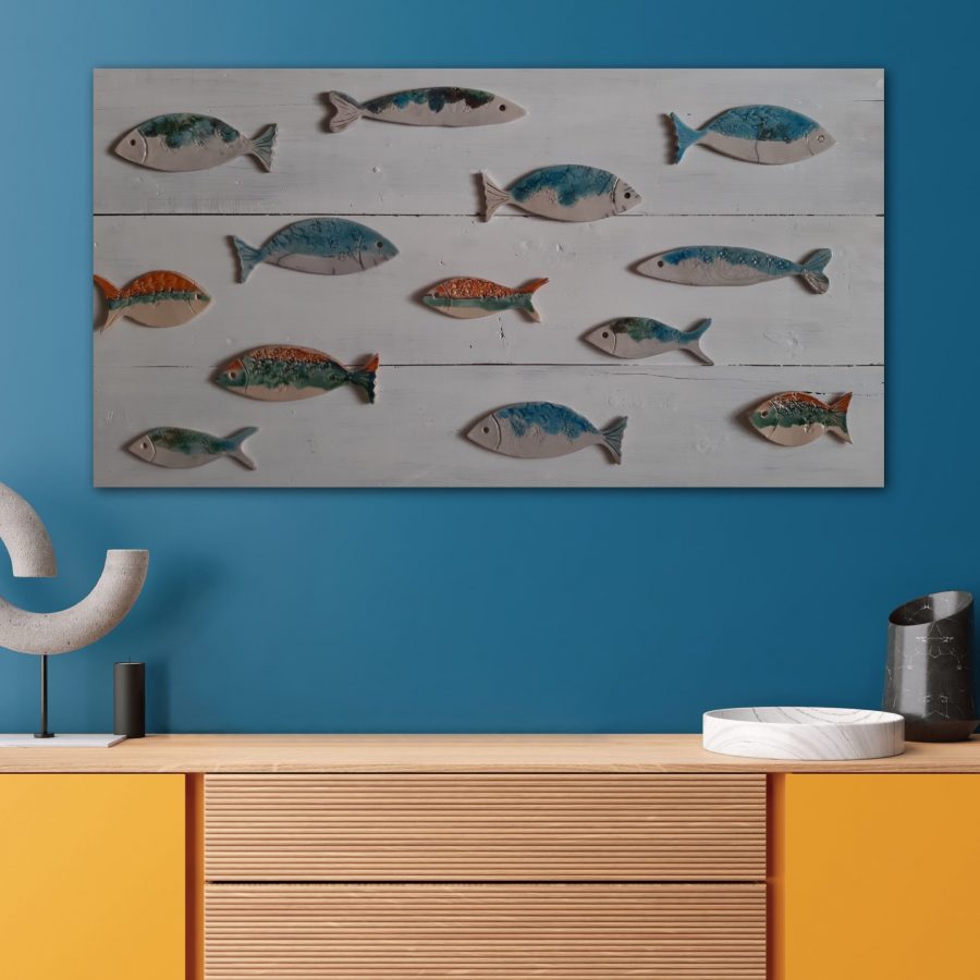 FISHES | 70x48cm | rendelhető